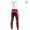 Fietsbroek Lang met Bretels 2019 Team Katusha Alpecin N001 Winter Thermal Fleece